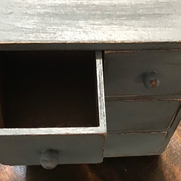 S late Blue Distressed Jewelry  set - Picture 11 of 16